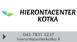 Hierontacenter Kotka Oy logo